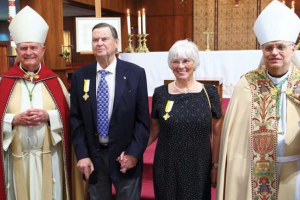 Anchorage, Alaska: Ed and Cathy Rasmuson Awarded Papal Benemerenti Medal