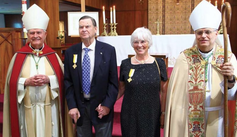 Alaska-Ed and Cathy Rasmuson-Papal Benemerenti Medal