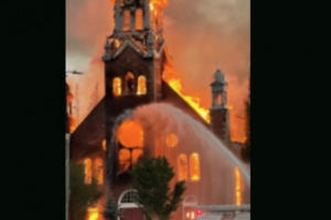 Canadian police investigate two more ‘suspicious’ fires at Catholic churches