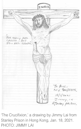 Jimmy Lai art in prison