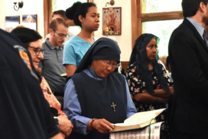 The Nun in a Tent: Meet the Ventura, California, Nun who’s Following the National Eucharistic Pilgrimage