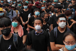 Catholics march for peace in Hong Kong as unrest continues