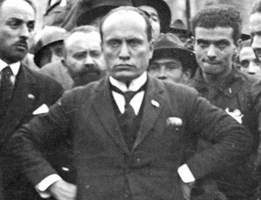 HISTORY:  Mussolini and His Blackshirts March on Rome