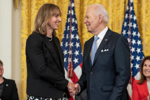 Catholic Olympic swimmer awarded presidential Medal of Freedom