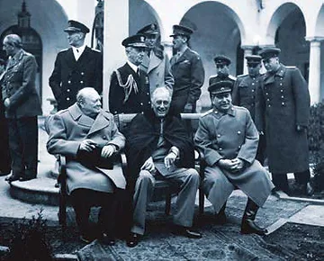 Yalta Conference-Churchill-Roosevelt-Stalin