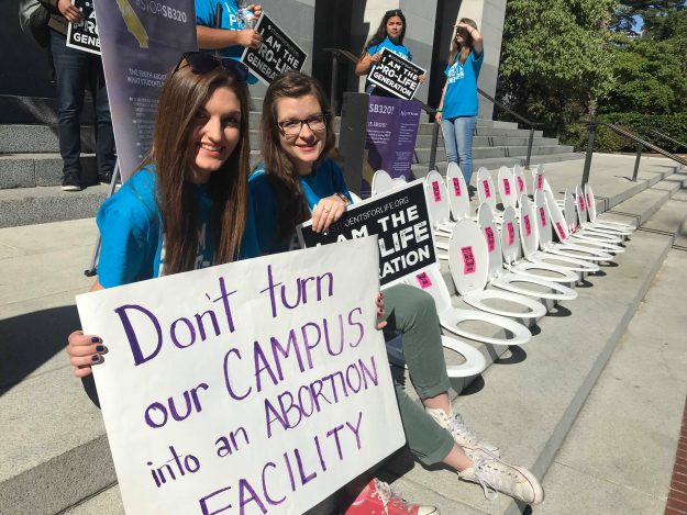 Students for Life thank CA Governor Brown for vetoing CA Senate Bill 320